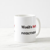 Weltheißester Physiotherapeut Kaffeetasse (VorderseiteRechts)