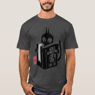 Weltherrschaft für Katzen mit lustiger Freundin T-Shirt