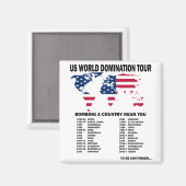 Weltherrschaft Magnet (Vorderseite/Rückseite)