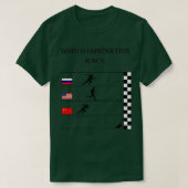 Weltherrschaftsrennen T-Shirt (Design vorne)