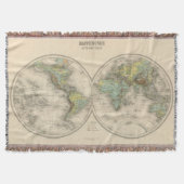 Welthypsometric Karten Decke (Vorderseite)