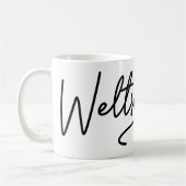 Weltjugend, deutsches Wort, Welt Kaffeetasse (Links)