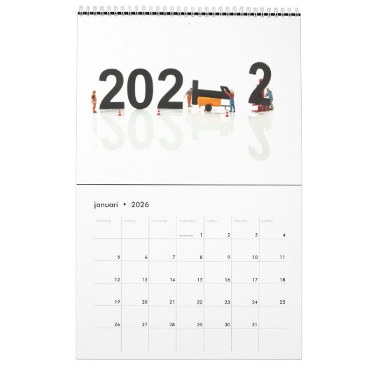 Weltkalender 1 kalender (Jan 2026)