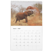 Weltkalender für Wildtiere Kalender (Mär 2027)