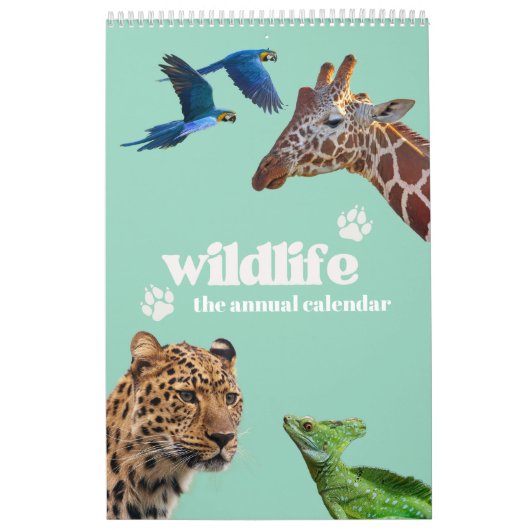 Weltkalender für Wildtiere Kalender (Titelbild)