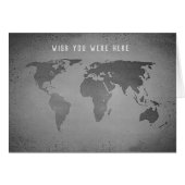 Weltkarte (Vorderseite (Horizontal))