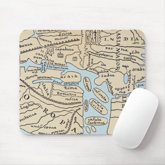 WELTKARTE2. jahrhundert Mousepad (Mit Mouse)