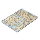 WELTKARTE2. jahrhundert Notizblock (Linke Seite)