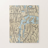 WELTKARTE2. jahrhundert Puzzle (Vertikal)