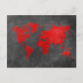 Weltkarte 11 postkarte (Vorderseite)