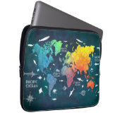 Weltkarte 12 laptopschutzhülle (Vorne Rechts)