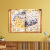 Weltkarte, 1486 leinwanddruck (Insitu (Wohnzimmer))