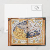 Weltkarte, 1486 postkarte (Vorne/Hinten)