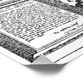 Weltkarte 1566 poster (Ecke)