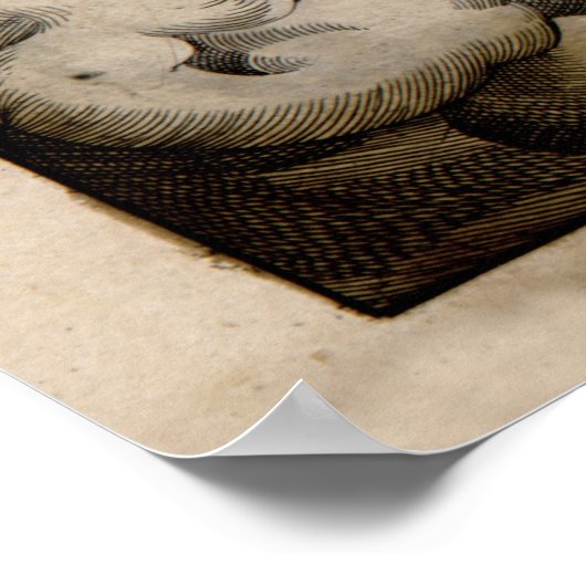 Weltkarte 1570 poster (Ecke)