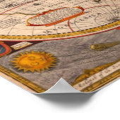 Weltkarte 1651 poster (Ecke)