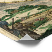 Weltkarte - 1689 poster (Ecke)