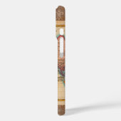 Weltkarte 1700er antike Kontinente Case-Mate iPhone Hülle (Rückseite / Links)