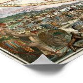 Weltkarte 1766 poster (Ecke)
