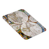 WELTKARTE, 17. JAHRHUNDERT MAGNET (Rechte Seite)