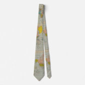 Weltkarte 1910 #2 krawatte (Vorderseite)