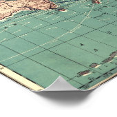 Weltkarte 1919-1921 poster (Ecke)