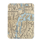 WELTKARTE 2. JAHRHUNDERT MAGNET (Vertikal)