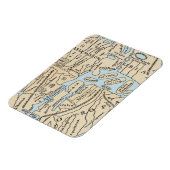 WELTKARTE 2. JAHRHUNDERT MAGNET (Linke Seite)