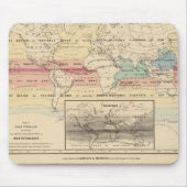 Weltkarte 2 mousepad (Vorne)