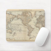Weltkarte 2 mousepad (Mit Mouse)