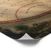 Weltkarte 2 poster (Ecke)