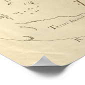 Weltkarte 2 poster (Ecke)