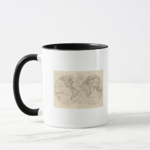 Weltkarte 2 tasse