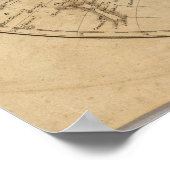 Weltkarte 3 poster (Ecke)