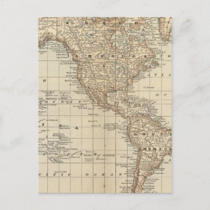 Weltkarte 3 postkarte