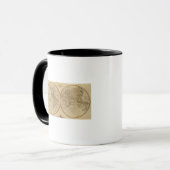 Weltkarte 3 tasse (Vorderseite Links)