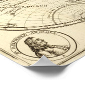 Weltkarte 4 poster (Ecke)