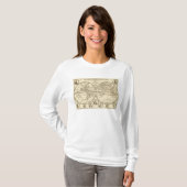 Weltkarte 4 T-Shirt (Vorne ganz)