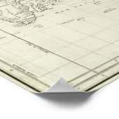 Weltkarte 6 poster (Ecke)