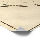 Weltkarte 7 poster (Ecke)