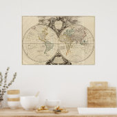Weltkarte 7 poster (Küche)