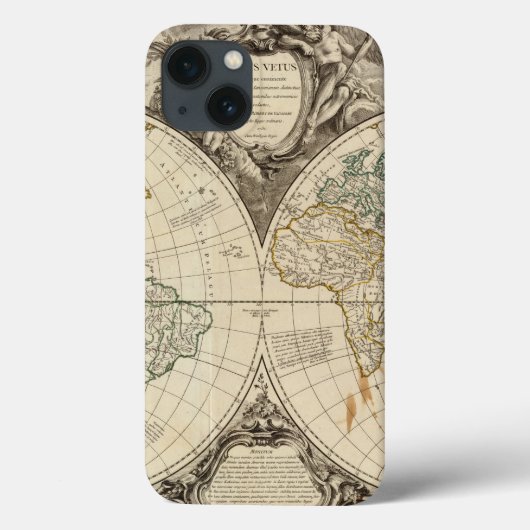 Weltkarte 8 Case-Mate iPhone hülle (Rückseite)