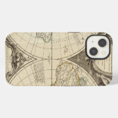 Weltkarte 8 iPhone hülle (Rückseite (Horizontal))