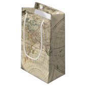 Weltkarte 8 kleine geschenktüte (Vorderseite Schrägansicht)