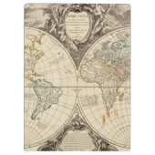 Weltkarte 8 klemmbrett (Rückseite)