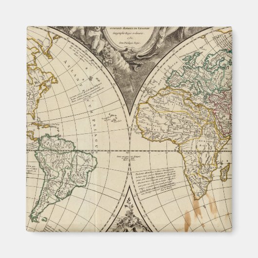 Weltkarte 8 magnet (Vorne)