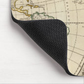 Weltkarte 8 mousepad (Ecke)