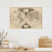 Weltkarte 8 poster (Küche)
