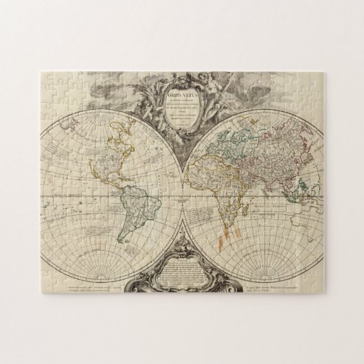 Weltkarte 8 puzzle (Horizontal)