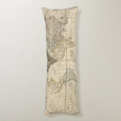 Weltkarte 8 seitenschläferkissen (Rückseite (Vertikal))